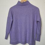 Free People  Light Purple Mockneck Cashmere Sweater Women’s size Medium Photo 0