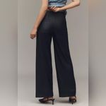 Anthropologie NWT The Colette Faux Leather Full-Length Wide-Leg Pants by Maeve S Photo 1