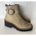 Paul Green  Halo Boots Tan Nubuck Leather Women’s Size 5.5 Ankle Zip Photo 0