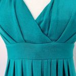 Avaleigh Turquoise Teal Blue Soft Stretchy Halter V Photo 7