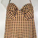 J.Crew Polka Dot Tankini Swim Set A1505 Halter Bikini Photo 1