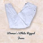Highway Jeans Women’s White Ripped Jeans Photo 1