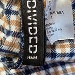 Divided Checkered Paper Bag Waist Pants Photo 5