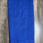 MM.LaFleur  Vibrant Blue Textured Straight Leg Pants Photo 3
