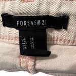 Forever 21 Light Pink Peach Cuffed Bootie Shorts Hot Pants Daisy Dukes Sz 25 Photo 3
