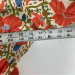 &merci &merci women's large Floral Dress open back Red white cream bridal garden sun Photo 8