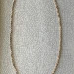 Letter B Necklace Gold Photo 1