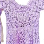 Tobi  Adelyn Dress Sz Small Lace Bodycon Bridal Formal Wedding Guest Party Boho Photo 3