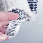 Barefoot Dreams Cozy Chic Fair Isle Snowflake Fuzzy Sweater Photo 8