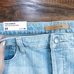 joe's jeans Joe’s • The Charlie High-Rise Skinny jeans light wash Kelis floral painted Photo 4