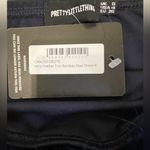 Pretty Little Thing NWT  Navy Feathered Strapless Dress Size Special Occassion Photo 4