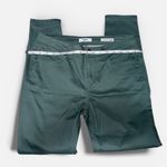 Kensie  Olive Green Effortless High Rise Ankle Denim Jeans Photo 3