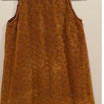 Anthropologie MAEVE Sleeveless Velvet Brown Mini Dress Photo 2