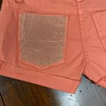 Elizabetta Franchi Betty Blue Orange Studded Shorts Size 26/2 Made in Italy Photo 5
