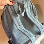 Skinny Dip Denim sequin stars festival backpack NWOT zipper closure 11x10 Blue Photo 4