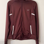 Nike  Dri-Fit Full Zip Retro Track Suit Jacket Women’s Sz L Unisex EUC Photo 0