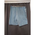 Chic Women's Size 18 Denim Shorts, Elastic High Waist, Vintage Blue Denim, USA Photo 1