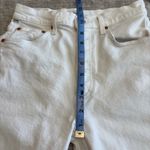 Citizens of Humanity Womens 25 Jolene White High Rise Slim Ankle Button Fly Photo 4