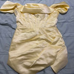 Yellow homecoming dress Size M Photo 0