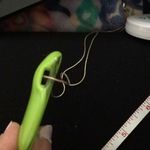 Glass Pendant Necklaces Pink Photo 9