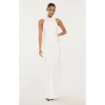 Likely Doiran Halterneck Column Gown in White Size US 2 Photo 9