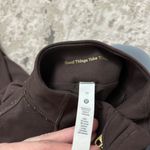 Lululemon  Define Sleeveless Dress Size 10 in Espresso/Gold Photo 3