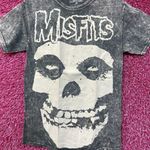Misfits Big Face Crimson Ghost Horror Punk Rock Band Tee S Photo 1