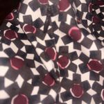 Kate Spade  Peplum Top Medium Sleeveless Rambling Roses Floral Tile Tank Photo 7