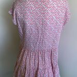 Anthropologie Jane + Delancey floral Medium cap sleeve peplum blouse Photo 5