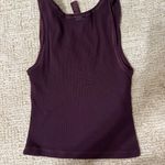 SKIMS  Cotton Rib Tank - Currant Photo 5