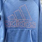 Adidas  Logo Hoodie Sweatshirt Light Blue L Photo 1