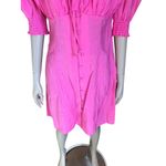 Gianni Bini  Pink Short Sleeve A Line Dress Photo 3