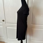 C&C California C&ax CALIFORNIA BLACK BASIC STRETCH T SHIRT DRESS Photo 2