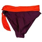 Zimmermann NWT  Colorblock Tie Bikini Bottom 2/US 6-8 Photo 3