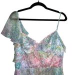 Amanda Uprichard NEW NWT  Lively Midi Dress Lilith Print Rainbow Photo 4