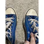 Converse All Star Low Top Sneakers Womens Size 7 Men 5 Blue Lace Up Shoes Photo 7