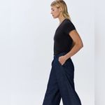 Quince NWOT Women's Black Cotton-Modal V-Neck Tee Short Sleeve T-Shirt Sz S Photo 3