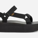 Teva Black Platforms Photo 1