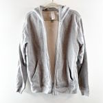 Alo Yoga  Renown Heavyweight Full Zip Hoodie Sweatshirt Gray XXS Photo 2