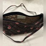 Vera Bradley Vintage Houndstooth Paisley Floral Amy Brown Crossover Purse Photo 3