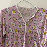 Little Sleepies Breakfast Buddies Women’s Pajama Top in Pink Purple Size Small Photo 3