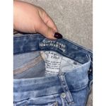 American Eagle curvy super high rise flare distressed size 2 Photo 3