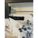 Lucky Brand  White Floral Print Cropped Lolita Capri Jeans 6/28 summer boho Photo 3
