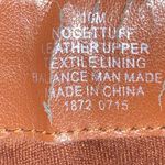 Nine West Wo size 10 LEATHER Brown Heeled Boots w/GOLD Buckle ACCENT 4” HEELS Photo 4