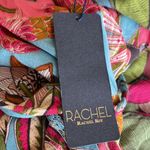 NWT RACHEL ROY FLORAL BOHEMIAN BRAIDED BELT MINI DRESS Green Photo 9