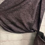 Badgley Mischka  Poetic velvet flower formal dress metallic off shoulder glam 4 Photo 4