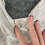 Bozzolo  Light Gray Ribbon V-Neck Cami Top Spaghetti Strap Tank Small Lolita Photo 3