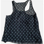 Pins And Needles Tank Top Womens XS Black Floral Ruffle‎ Urban Outfitters Y2K Photo 1