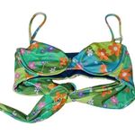 Urban Outfitters Lolli Swim Abstract Print Bikini Swim Top Size Small NWOT Photo 0