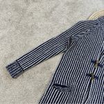 Gap  Women’s Textured Toggle-Front Long Cardigan Cable Knit Sweater in Navy S Photo 6